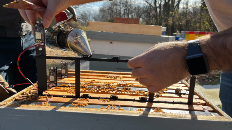 Smart Hive Install at USDA